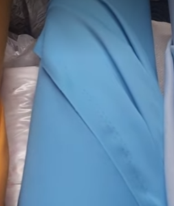 מצעי כותנה תכלת שמים 100%